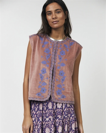 Lollys Laundry - Bin LL Vest - Dusty Rose